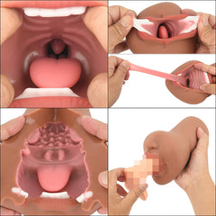 A-ONE|水龍敬 黑辣妹的口交天國 絕頂吹簫天國強制口內夾吸自慰|口交飛機杯 男性情趣用品
