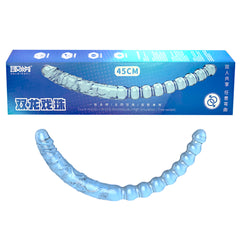 取悅|雙龍戲珠雙人共享雙頭龍 45cm|同志夫妻共享