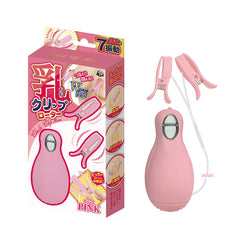 A-ONE|乳夾W快感 乳頭震動器|乳頭調情夾 SM乳夾