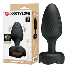 PRETTY LOVE|炫彩10頻 震動後庭塞|伸縮震動後庭塞