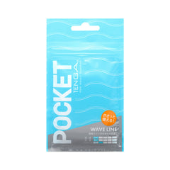 TENGA|口袋包 自慰套|POT-001-水藍