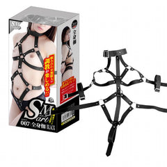 A-ONE|SM藝術本格拘束X全身枷-007|BDSM虐待式性愛 調教道具 束縛綑綁