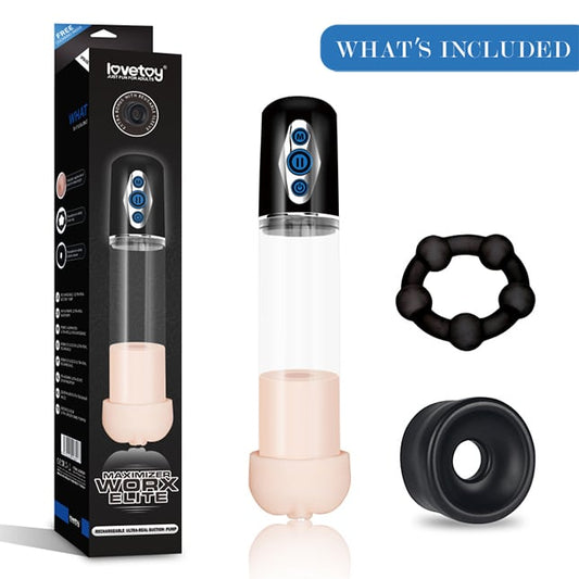 Lovetoy|Maximizer 5頻真空吸引鍛鍊器|男性鍛鍊器 陰莖鍛鍊