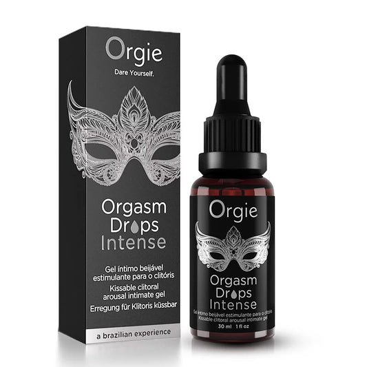 葡萄牙 Orgie｜Drops Intense 小銀瓶 | 3倍強效強烈快感增強液 | 高潮液