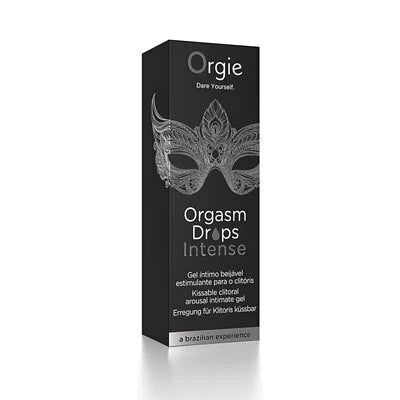 葡萄牙 Orgie｜Drops Intense 小銀瓶 | 3倍強效強烈快感增強液 | 高潮液