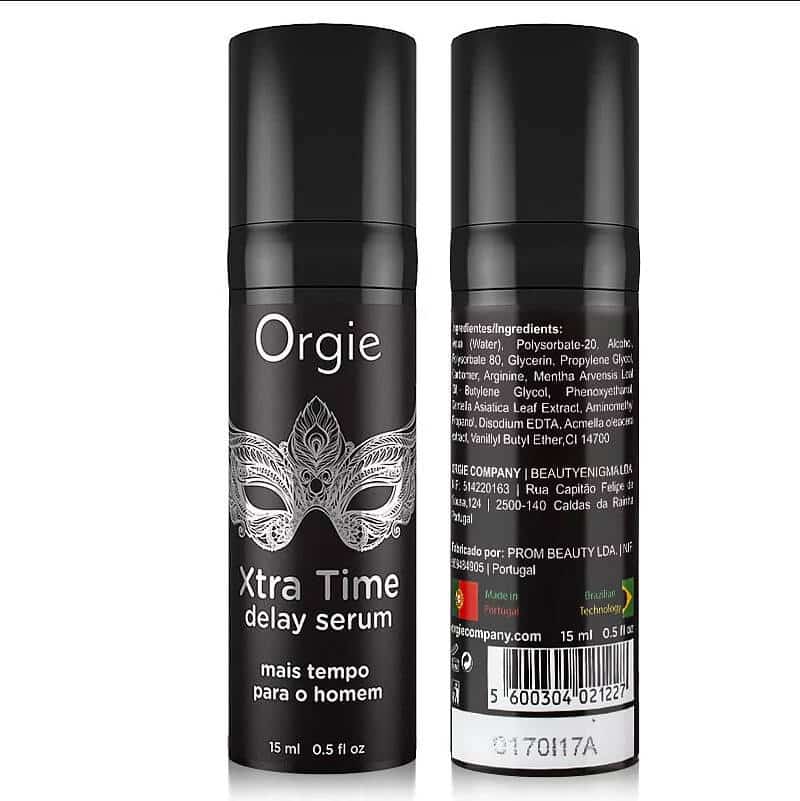 葡萄牙 Orgie | Xtra Time 男用長效矽性潤滑液