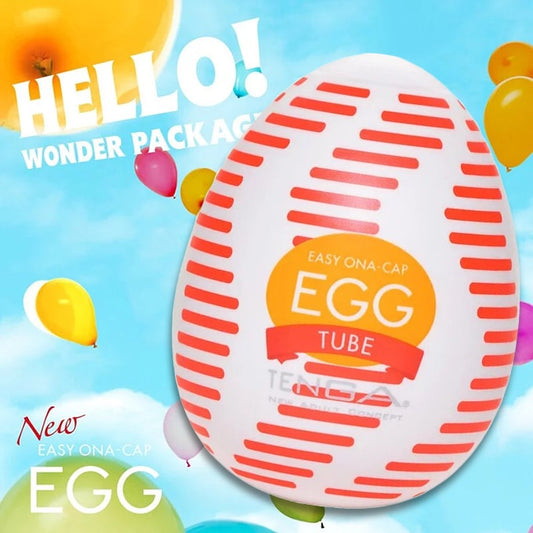 TENGA｜歡樂穿梭挺趣蛋｜EGG-W04 隨身自慰器