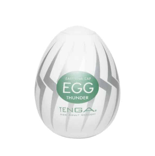 TENGA｜閃電型挺趣蛋｜EGG-007 隨身自慰器